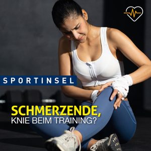 Schmerzende Knie beim Training?