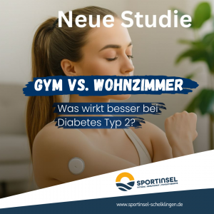 Fitnessstudio vs. Heimtraining – was ist effektiver bei Typ-2-Diabetes?
