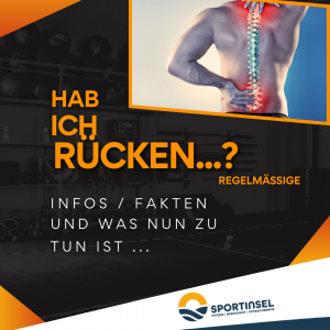 ich hab Rücken Rücken?